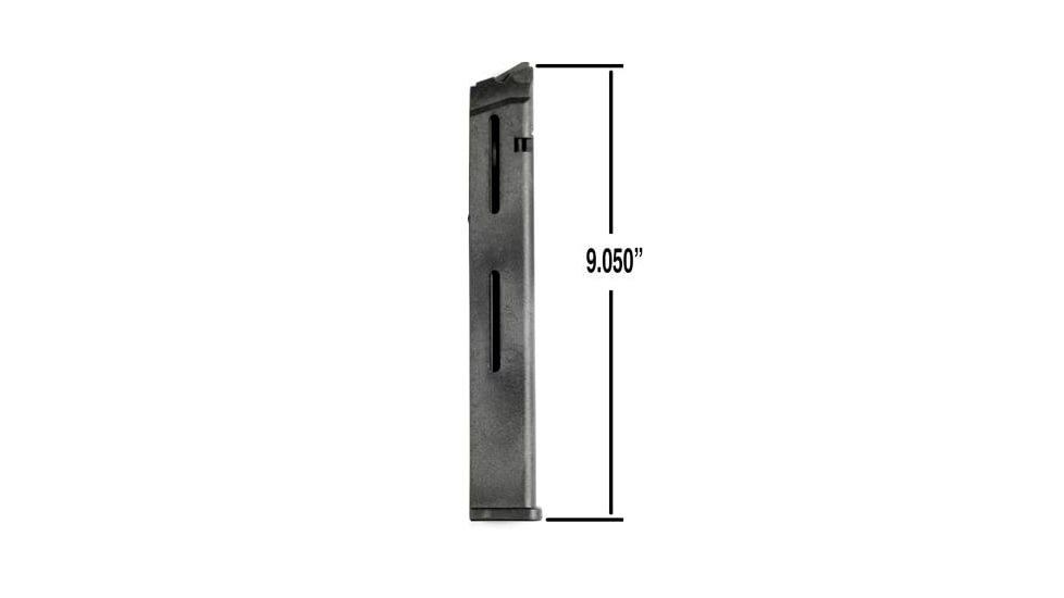 Advantage Arms Glock 17/22/19/23 .22LR 25 Round Pistol Magazine, Black, 25MAG-25RD