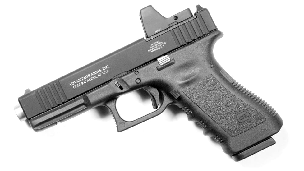 Advantage Arms Glock 17/22 Gen 3 .22 LR Conversion Kit W/10-Round Magazine and Range Bag, 4.49 inch Barrel, Black, AAC17-22G3-MOD-CA