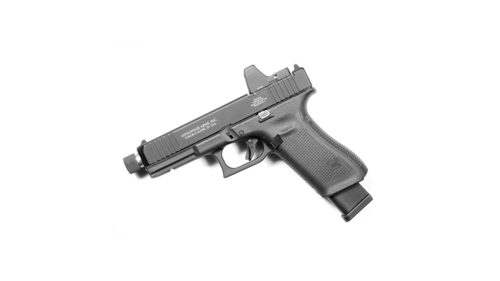 Advantage Arms Glock 17-22 Gen 5, 9mm/.40SW, 15 Round Pistol Magazine &amp; Conversion Kit, Black, AAC17-22G5MOD-15RD