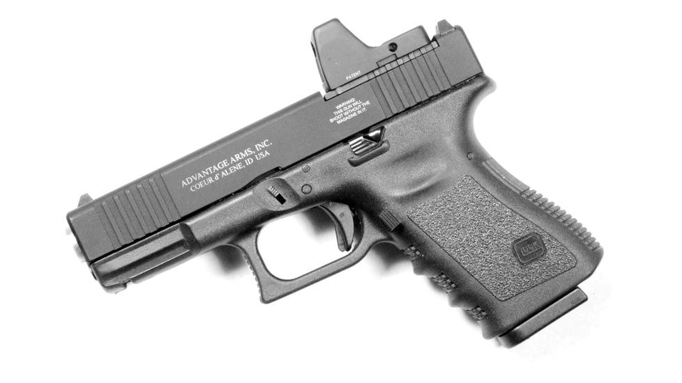 Advantage Arms Glock 19/23 Gen 3 .22 LR Conversion Kit W/Two 10-Round Magazine and Range Bag, 4.49 inch Barrel, Black, AAC19-23G3-MOD-CA