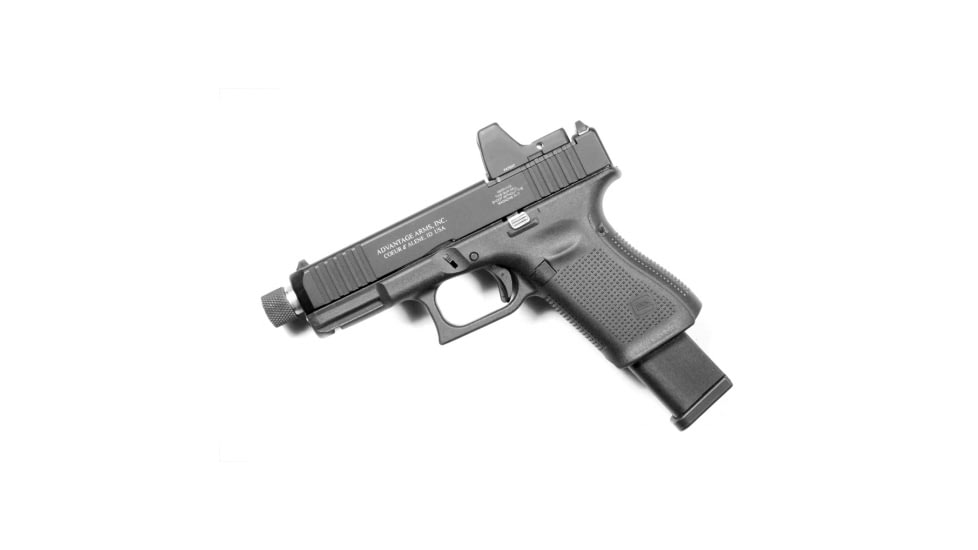 Advantage Arms Glock 19-23 Gen 5, 9mm/.40SW, 15 Round Pistol Magazine &amp; Conversion Kit, Black, AAC19-23G5MOD-15RD