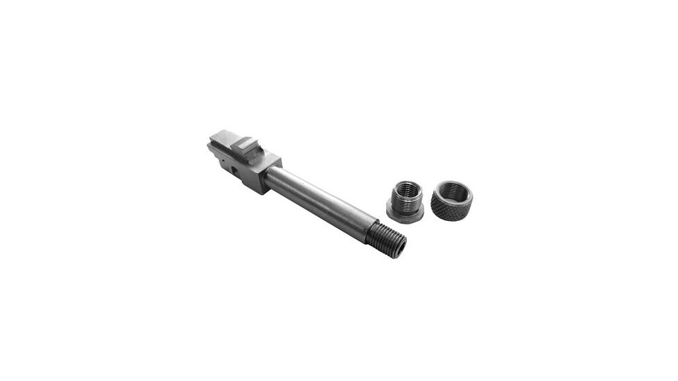 Advantage Arms Glock 26/27 .22 LR Threaded Conversion Barrel w/ Adapter, Black, AAXTB2627