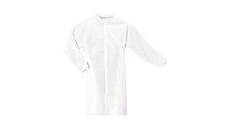 VWR Frock Advanced Protection 2XL, White Case of 25, 414004-405