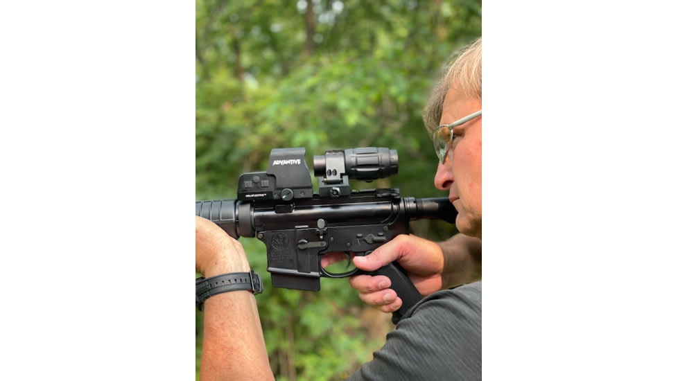 Advantive Holoscopic Sight 3x Magnifier, Black, AHM2226