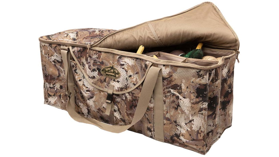AdvenTec LLC dba Rig Em Right Outdoors Rig Em Right 12-Slot Deluxe Duck Decoy Bag Gore Optifade Marsh, 021-DX-M