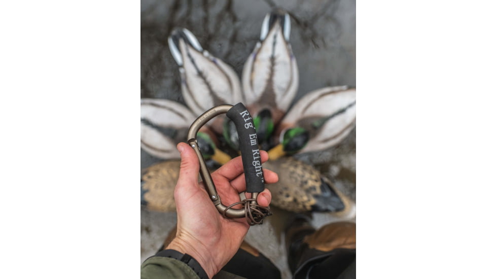 Rig'Em Right Jumbo Carabiner, 5.5in Long, CRB-P-Large