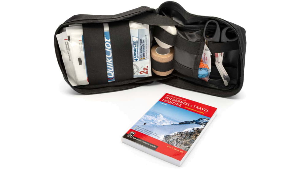Adventure Medical Kits 1.0 Molle Bag Trauma Kit, Black, 2064-0299