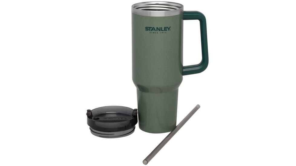 Adventure Vacuum Quencher 40 oz-Hammertone Green