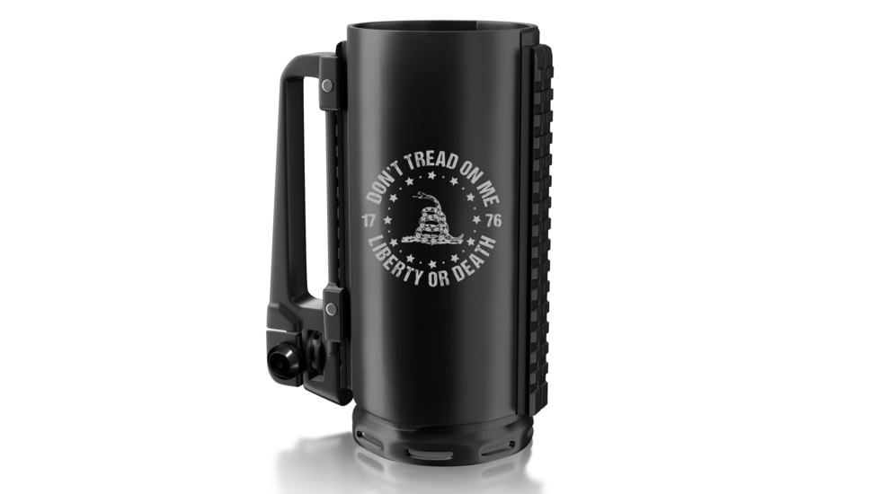 Old Southern Brass The Combat Tankard - Dont Tread On Me - AR15 M4 Tactical 16 Ounce Beer Mug D948D7E8, No Engraving, OSB-MUG-ARDTOM-2