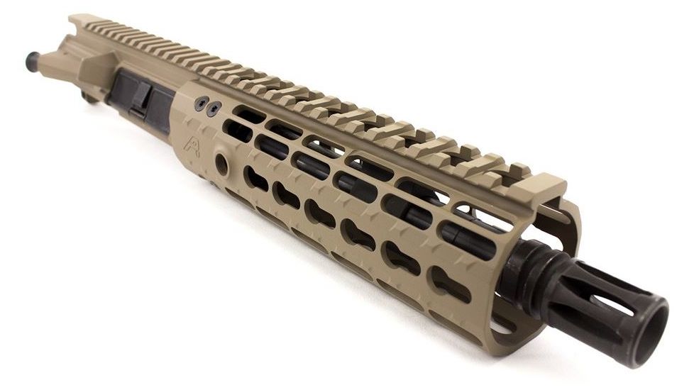 Aero Precision M4E1 Complete Upper Receiver, AR-15, 7.5 in Rifle Length Barrel, 7 in KeyMod Handguard, No BCH/CH, Magpul Cerakote, Flat Dark Earth, APAR640212P0