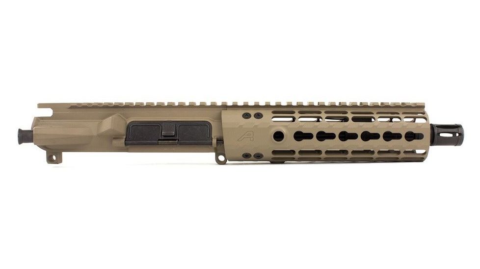 Aero Precision M4E1 Complete Upper Receiver, AR-15, 7.5 in Rifle Length Barrel, 7 in KeyMod Handguard, No BCH/CH, Magpul Cerakote, Flat Dark Earth, APAR640212P0