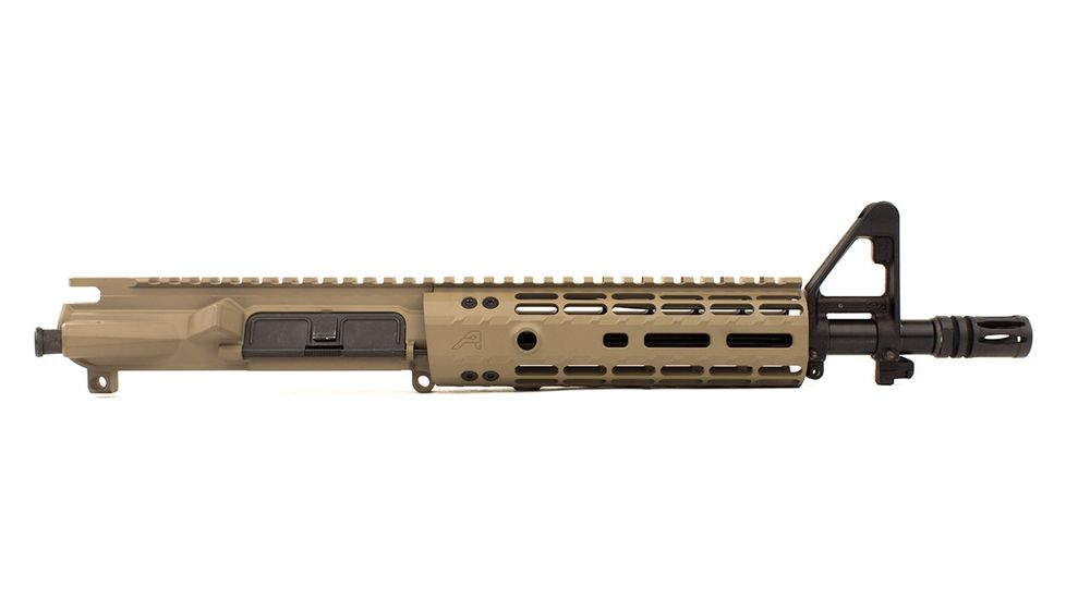 Aero Precision Complete Upper Receiver, M4E1, 10.5in, 5.56 Barrel w/ FSB, EM-7 HG Gen 2, FDE Cerakote, APAR640212M3