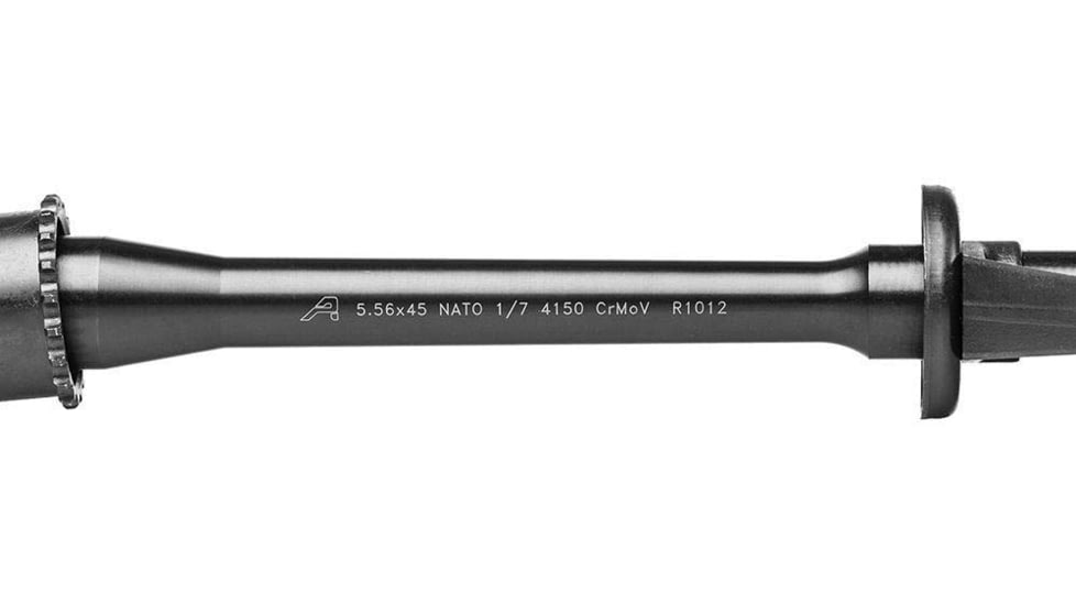 USED Aero Precision 5.56 CMV Barrel w/ Pinned FSB, 16in, Carbine Length, 1-7 Twist, 1/2-28 Threaded, Anodized Black, APRH100434, EDEMO1, Used, Condition Good, Inspect and Rebox