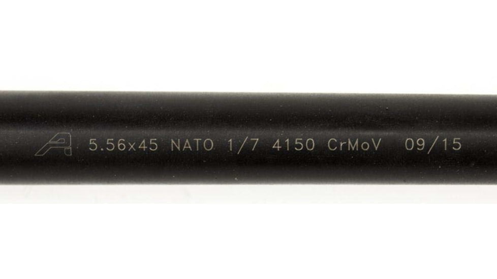 Aero Precision 5.56 CMV Barrel w/ Pinned FSB, 20in, Rifle Length, 1-7 Twist, 1/2-28 Threaded, Anodized black, APRH100431