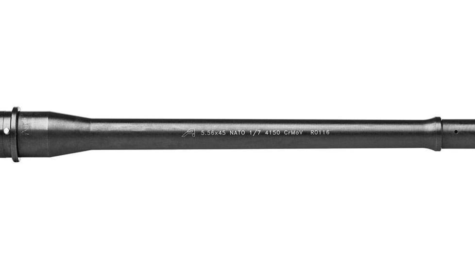 Aero Precision 5.56 Pencil CMV Barrel, 16in, Mid-Length, 1-7 Twist, 1/2-28 Threaded, Anodized Black, APRH100439