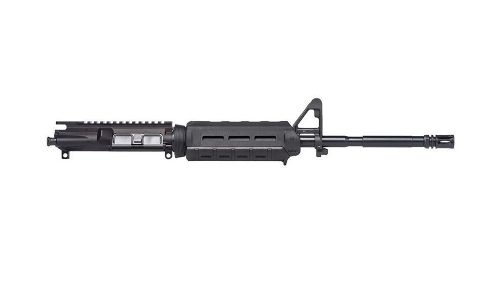 Aero Precision AR-15 Complete Upper Receiver, 5.56, Carbine Length, 16 inch Barrel w/Pinned FSB, Magpul MOE Handguard, A2 Flash Hider, Anodized Black, APAR502503M64