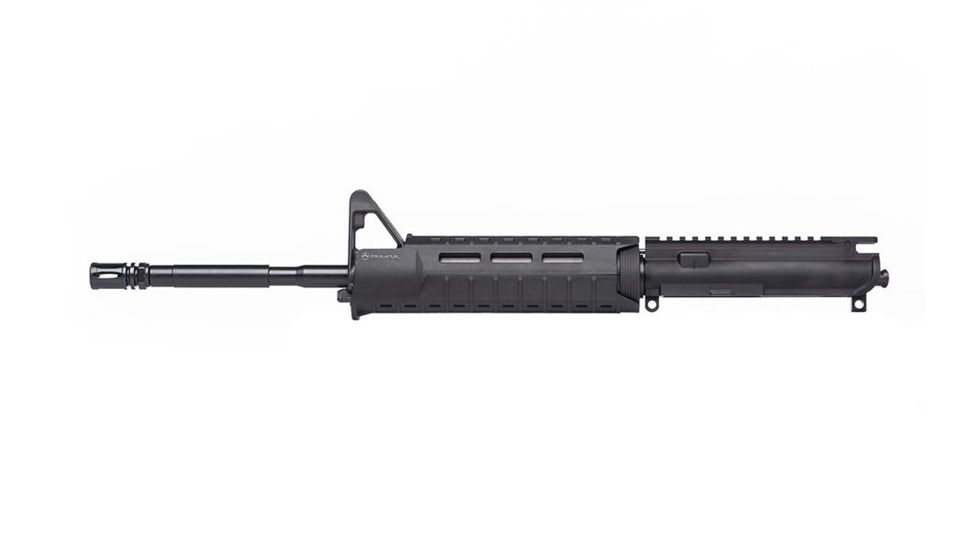 Aero Precision AR-15 Complete Upper Receiver, 5.56, Carbine Length, 16 inch Barrel w/Pinned FSB, Magpul MOE SL Handguard, A2 Flash Hider, Anodized Black, APAR502505M64