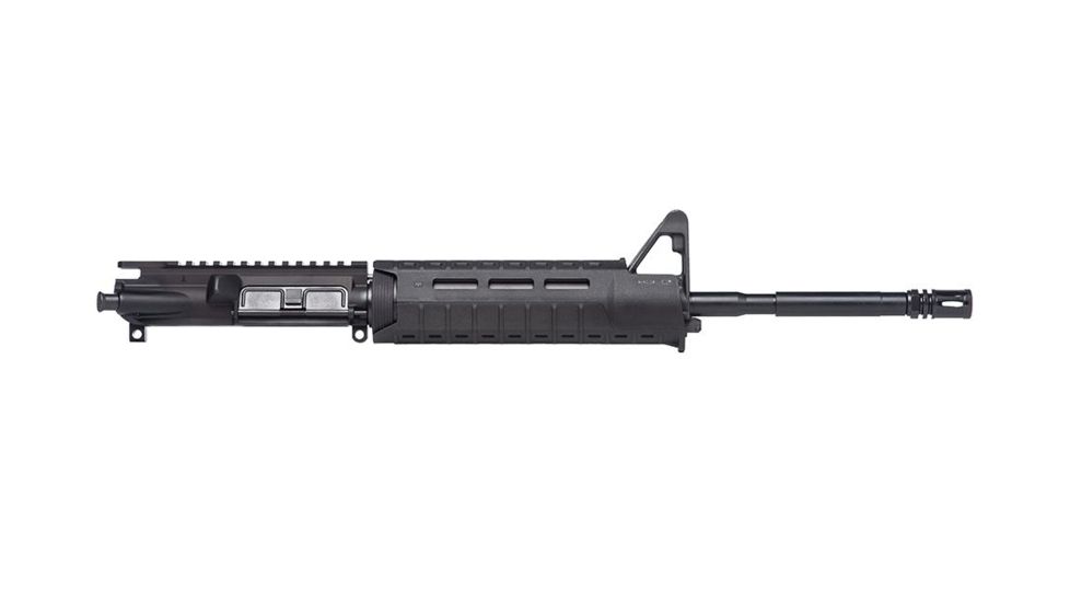 Aero Precision AR-15 Complete Upper Receiver, 5.56, Carbine Length, 16 inch Barrel w/Pinned FSB, Magpul MOE SL Handguard, A2 Flash Hider, Anodized Black, APAR502505M64