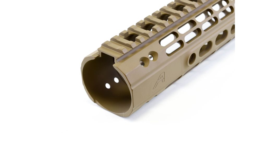 Aero Precision AR15 15in Enhanced Quad Rail Handguard Gen 2, FDE Cerakote, APRA100224C
