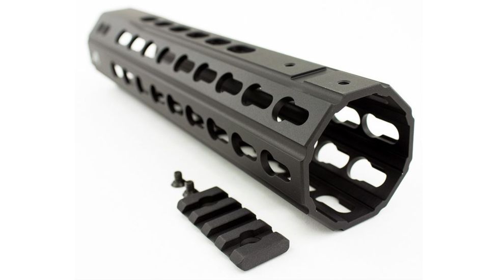 Aero Precision AR15 9in Quantum KeyMod Handguard, Anodized Black, APRA400002C