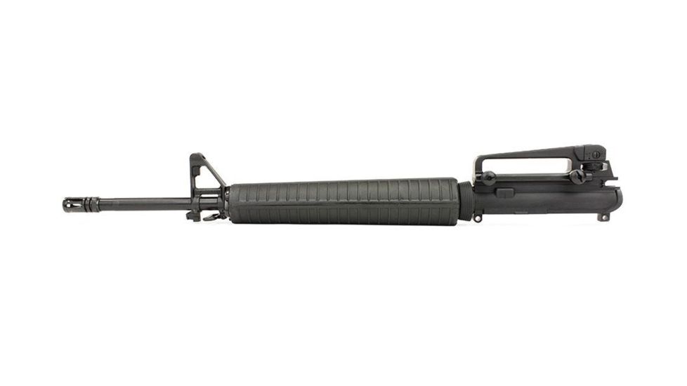 Aero Precision AR15 Complete Upper Receiver, 20in 5.56 Rifle Length Barrel ,w/ Pinned Front Sight Base &amp; A2 Handguard, Black, APAR505611