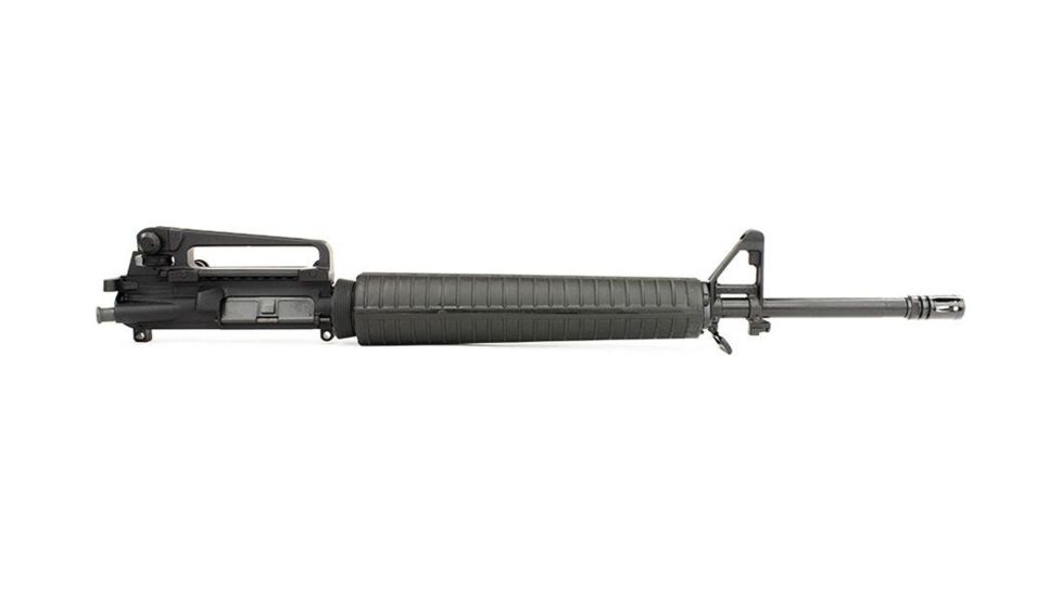 USED Aero Precision AR15 Complete Upper Receiver, 20in 5.56 Rifle Length Barrel ,w/ Pinned Front Sight Base &amp; A2 Handguard, Black, APAR505611, EDEMO1
