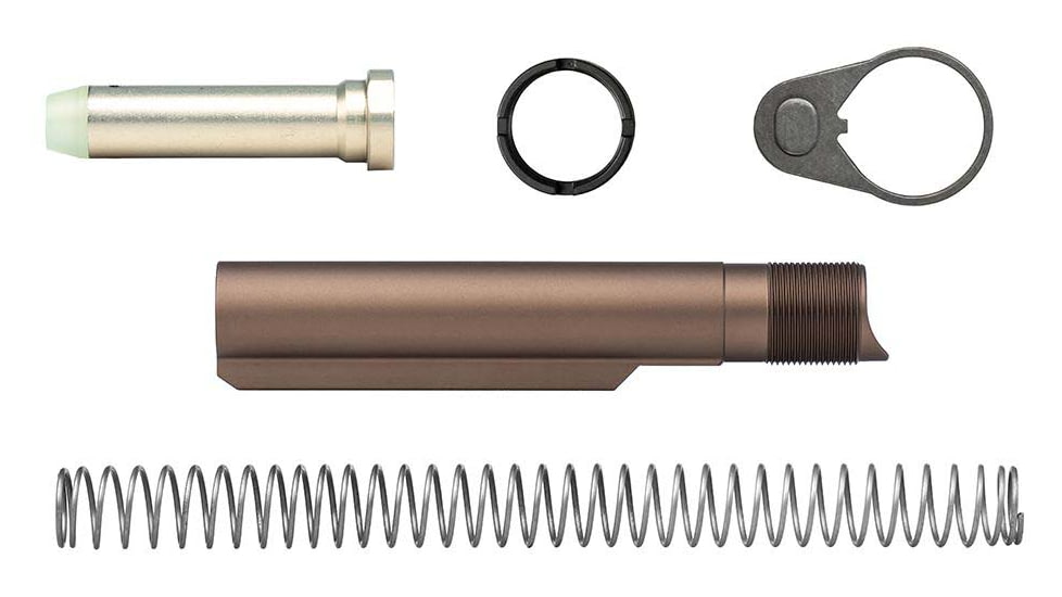 Aero Precision AR15 Enhanced Carbine Buffer Kit w/Carbine Buffer, Kodiak Brown, APRH101460C
