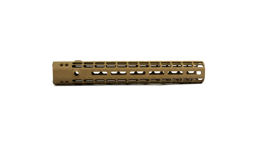 Aero Precision AR15 Enhanced M-LOK Handguard, 12.7 in, FDE Cerakote, APRA100284C