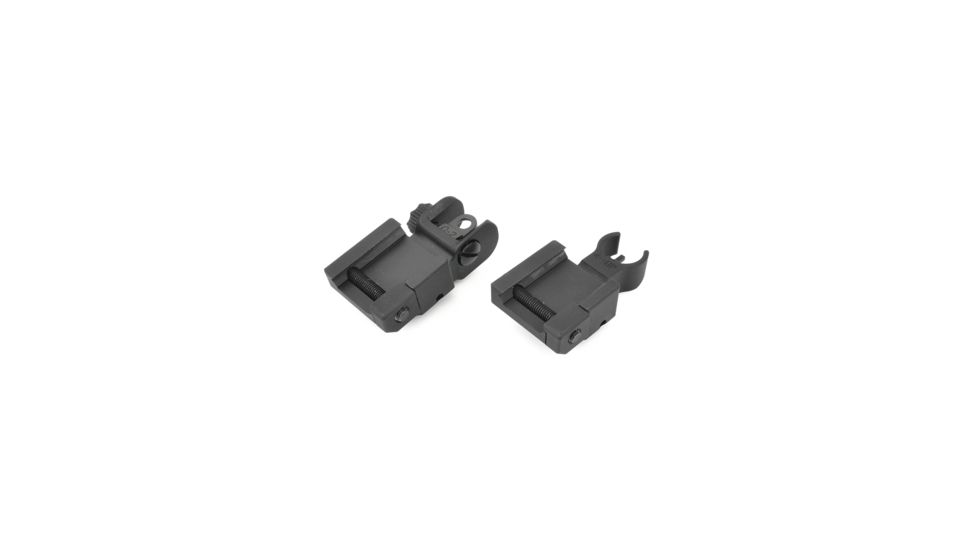 Aero Precision AR15 Flip-Up Sight Set, Black, APRH100703