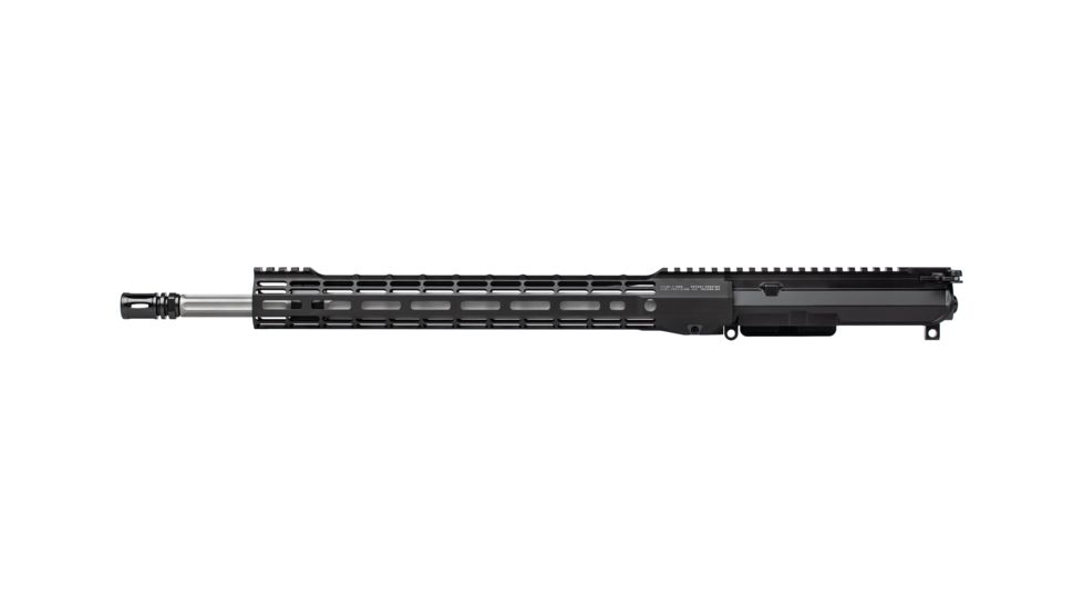 Aero Precision AR15 Gen 2 Complete Upper, 18in .223 Wylde Fluted Barrel, ATLAS S-ONE 15in M-Lok HG Anodized W/BCG/CH, Black, APAR900003