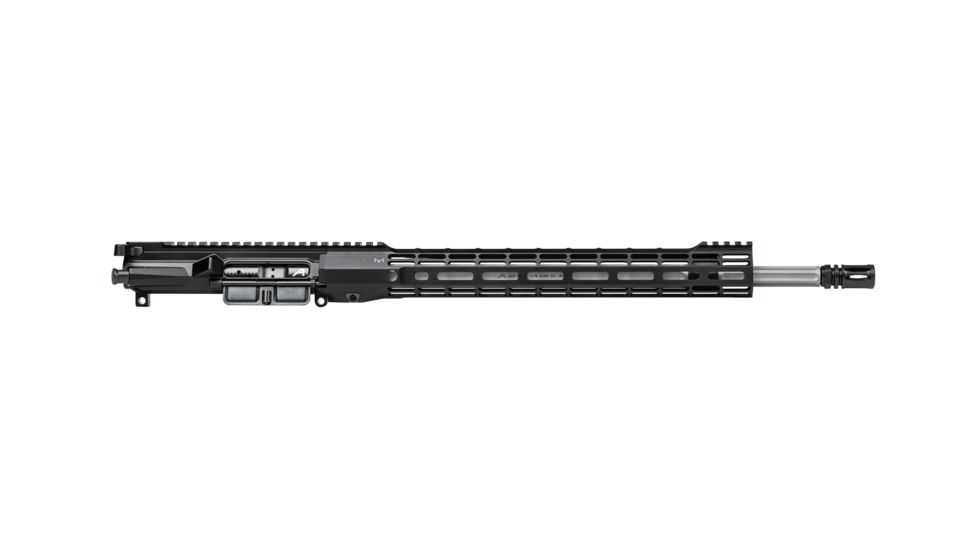 Aero Precision AR15 Gen 2 Complete Upper, 18in .223 Wylde Fluted Barrel, ATLAS S-ONE 15in M-Lok HG Anodized W/BCG/CH, Black, APAR900003