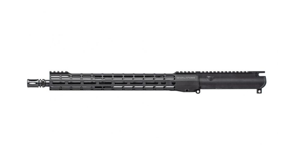 Aero Precision AR-15 5.56x45mm NATO Complete Upper Receiver w/ No Forward Assist, 16in 5.56 Mid-Length Barrel, 15in M-LOK ATLAS S-ONE Handguard, Anodized, Black, APAR610505M7