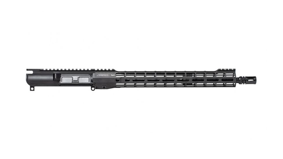 Aero Precision AR-15 5.56x45mm NATO Complete Upper Receiver w/ No Forward Assist, 16in 5.56 Mid Pencil Barrel, 15in M-LOK ATLAS S-ONE Handguard, Anodized, Black, APAR610505M39