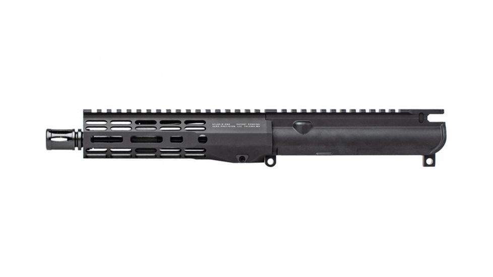 Aero Precision AR15 No FA Complete Upper, 7.5in 5.56 BRL, 7in M-LOK ATLAS R-ONE HG, Anodized, Black, APAR610601M0