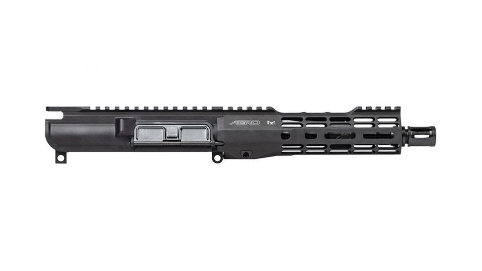 Aero Precision AR15 No FA Complete Upper, 7.5in 5.56 BRL, 7in M-LOK ATLAS S-ONE HG, Anodized, Black, APAR610501M0