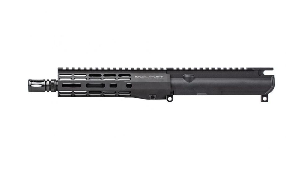 Aero Precision AR15 No FA Complete Upper, 8in .300 Blackout BRL, 7in M-LOK ATLAS R-ONE HG, Anodized, Black, APAR610601M1