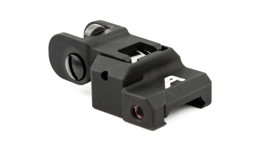 Aero Precision AR15 Rear Flip-Up Sight, Black APRH100701C
