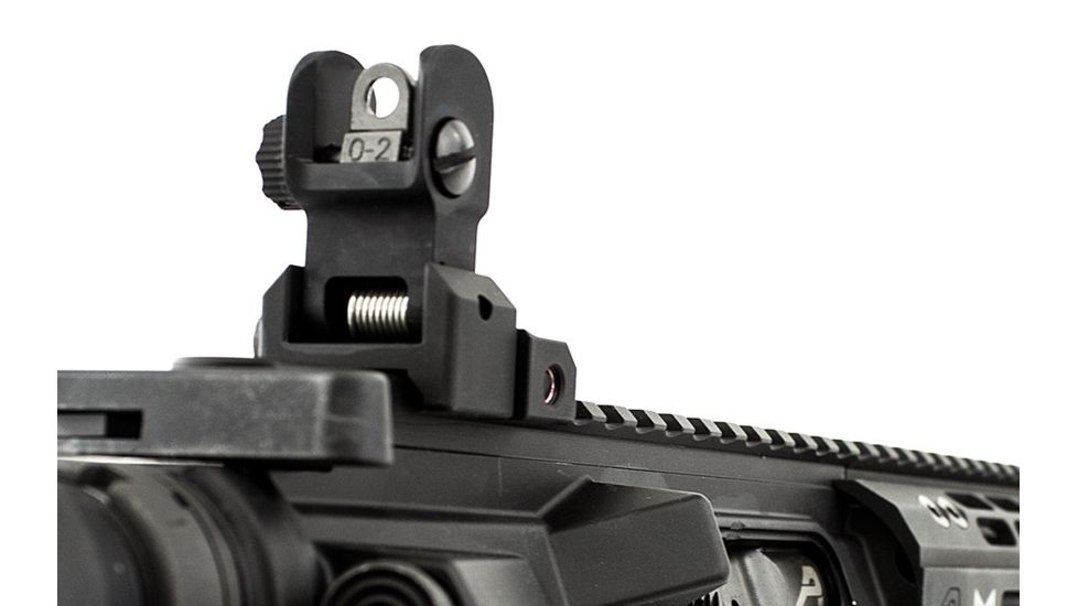 Aero Precision AR15 Rear Flip-Up Sight, Black APRH100701C