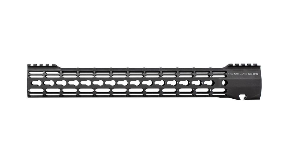 Aero Precision ATLAS S-ONE Handguard, KeyMod, M5, 12 inch, 6061-T6 Aluminum, Anodized, Black, APRA538004A