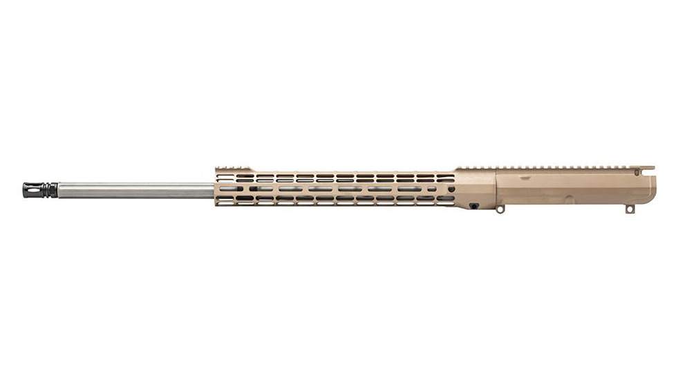 Aero Precision Complete Upper, M5, 6.5 Creedmoor, 24in, Rifle Length, 1/8 Twist, Stainless Steel w/ ATLAS S-ONE Handguard, FDE, APAR538115M71