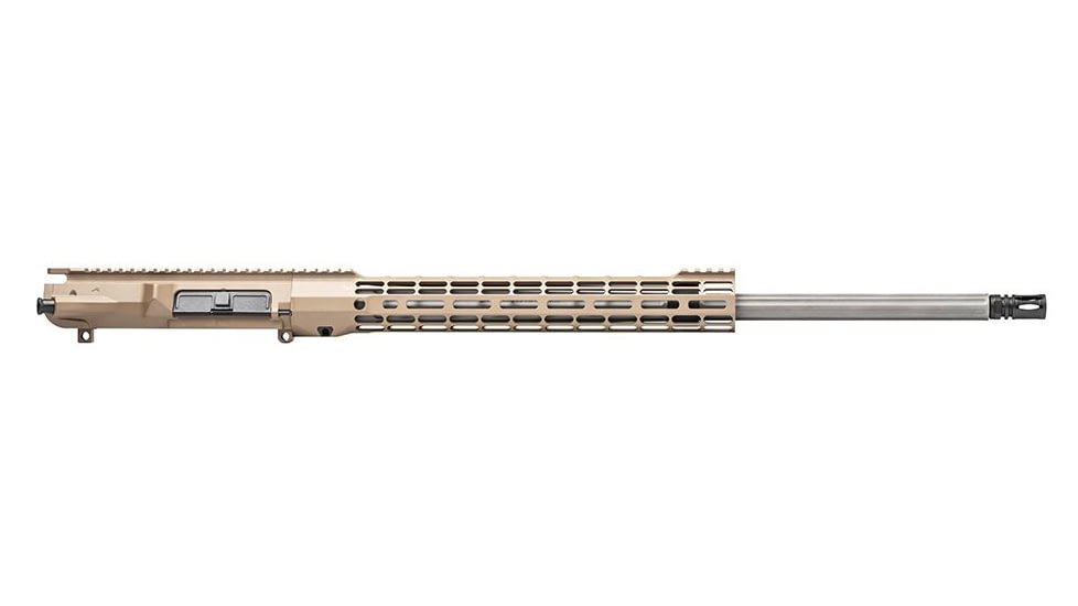 Aero Precision Complete Upper, M5, 6.5 Creedmoor, 24in, Rifle Length, 1/8 Twist, Stainless Steel w/ ATLAS S-ONE Handguard, FDE, APAR538115M71