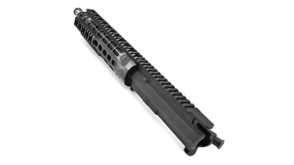 Aero Precision M4E1 Complete Upper Receiver, AR-15, 10.5 in Rifle Length Barrel, 9 in Quad Rail Handguard, No BCH/CH, Anodized, Black, APAR640221Q2