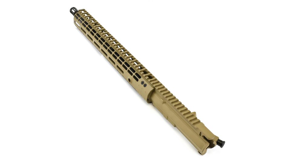 Aero Precision M4E1 Complete Upper Receiver, 16in, 5.56, M4, Carbine Barrel, EM-15 HG Gen 2, FDE Cerakote, APAR640252M6