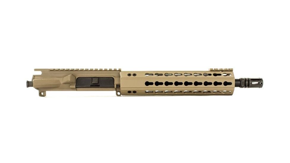 Aero Precision Complete Upper Receiver, M4E1-E, 10.5in, 5.56 Barrel, Quantum 9in KeyMod Handguard, Flat Dark Earth, APAR640012P2