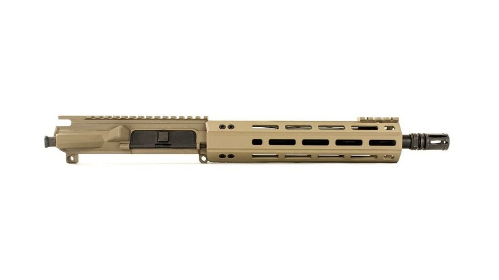 Aero Precision Complete Upper Receiver, M4E1-E, 10.5in, 5.56 Barrel, Quantum 9in M-LOK Handguard, Flat Dark Earth, APAR640112M2