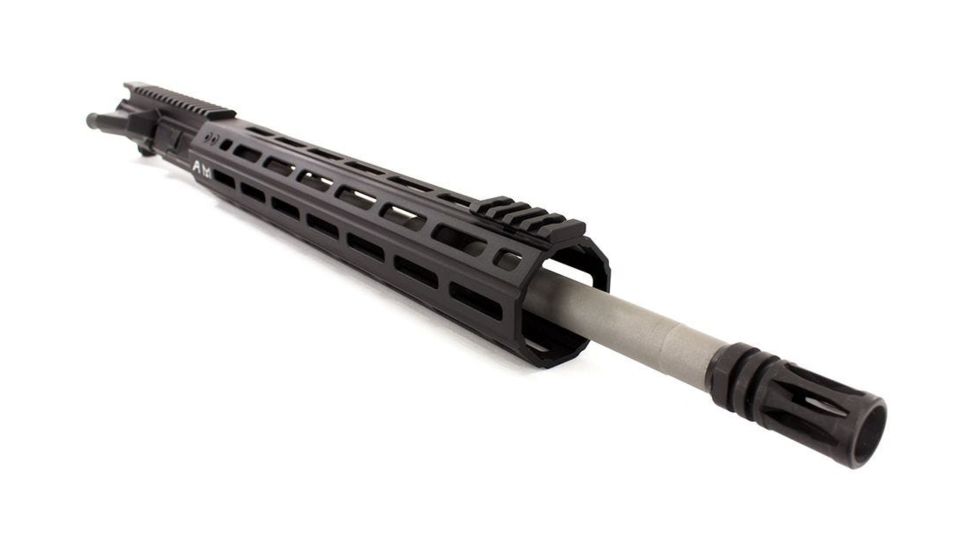 Aero Precision Complete Upper Receiver, M4E1-E, 16in, .223 Wylde SS Mid Barrel, Quantum 12in M-LOK Handguard, Anodized Black, APAR640104M9