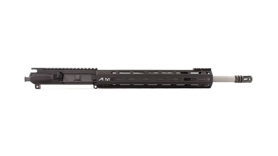 Aero Precision Complete Upper Receiver, M4E1-E, 16in, .223 Wylde SS Mid Barrel, Quantum 12in M-LOK Handguard, Anodized Black, APAR640104M9