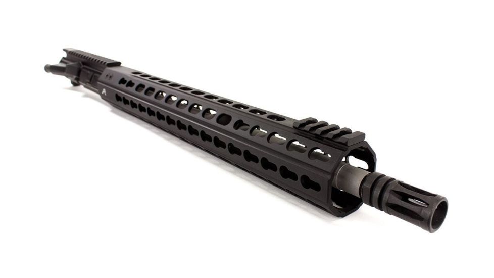Aero Precision Complete Upper Receiver, M4E1-E, 16in, .223 Wylde SS Mid Barrel, Quantum 15in KeyMod Handguard, Anodized Black, APAR640005P9