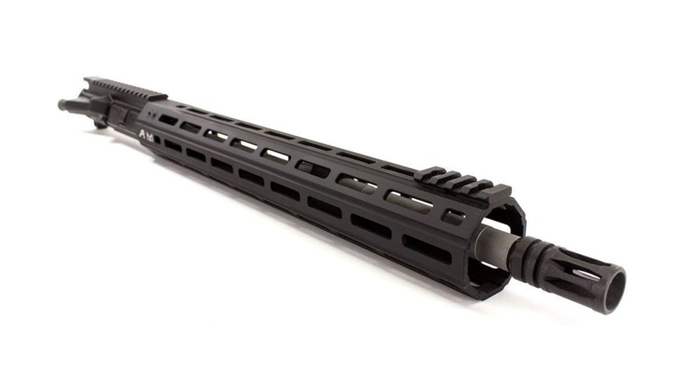Aero Precision Complete Upper Receiver, M4E1-E, 16in, .223 Wylde SS Mid Barrel, Quantum 15in M-LOK Handguard, Anodized Black, APAR640105M9