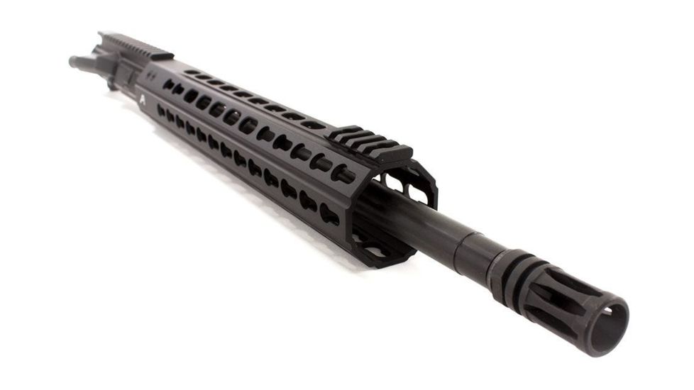 Aero Precision Complete Upper Receiver, M4E1-E, 16in, 5.56 M4 Barrel, Quantum 12in KeyMod Handguard, Anodized Black, APAR640004P6